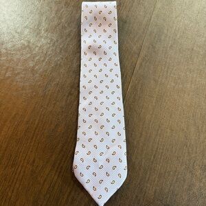 Chaps Classic Light Blue Paisley Silk Tie - Men's Accessory